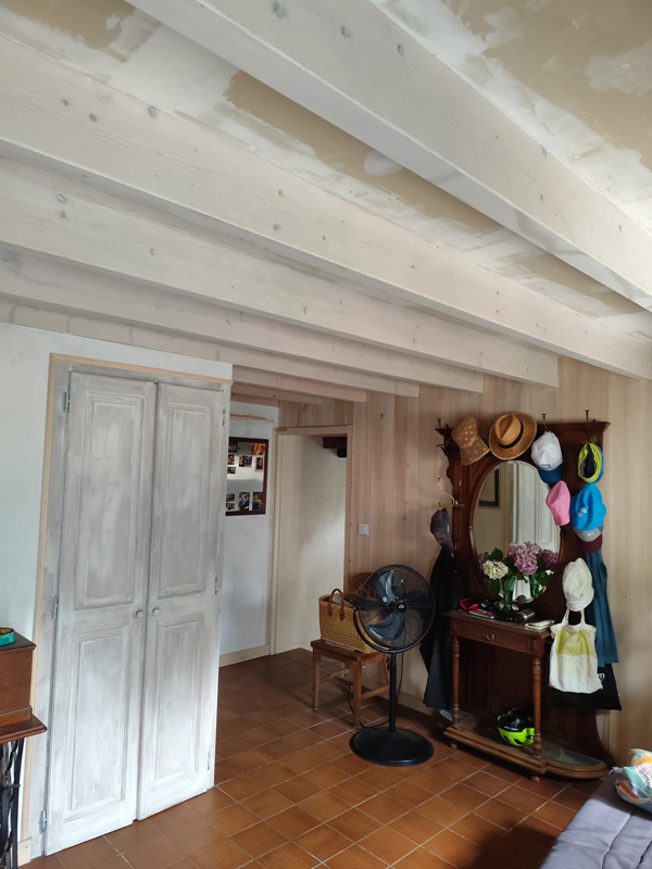 Chantier avant peinture
